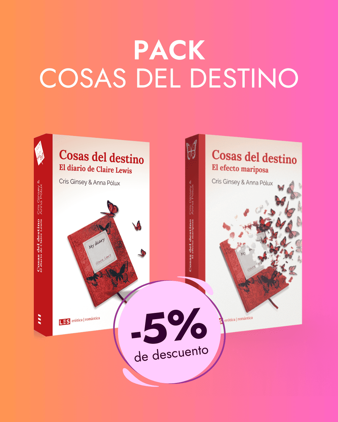 Pack Cosas del destino